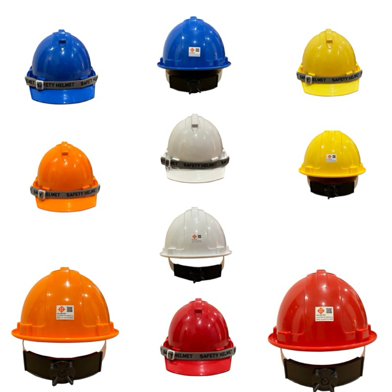 หมวกทรงญี่ปุ่น มอก.368-25662 สำหรับงานอุตสาหกรรมมีหลายสีให้เลือกปรับขนาดได้