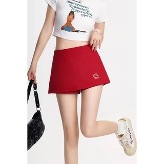Rosieพร้อมส่ง🍒ฃเสื้อครอปสีขาว Y2Kเสื้อยืดแฟชั่นผู้หญิง เสื้อรัดรูป พิมพ์ตัวอักษร แขนสั้นคอกลมสไตล์เกาหลี สาวอ้วนใส่ได้