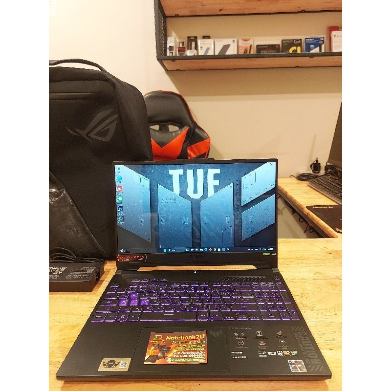 ASUS TUF A15 FA507NV-LP023W(144Hz sRGB100%)R7-7735HS RTX4060(140W) RAM16GB.DDR5 SSD512GB.Gen4