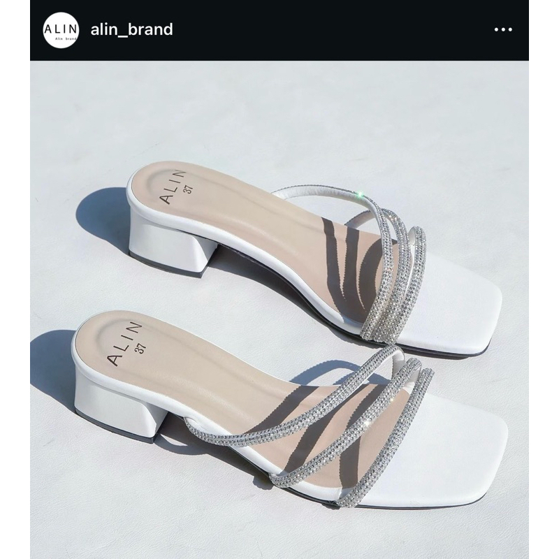 รองเท้ามีส้น Alin brand ซื้อมาลองใส่แล้วไม่ชอบ ขายราคาถูก