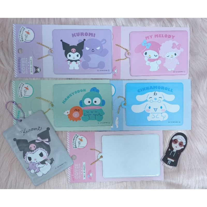 (ไลฟ์ ลด50%) สินค้าแท้จากญี่ปุ่น พวงกุญแจ ใส่บัตร ใส่รูป Sanrio