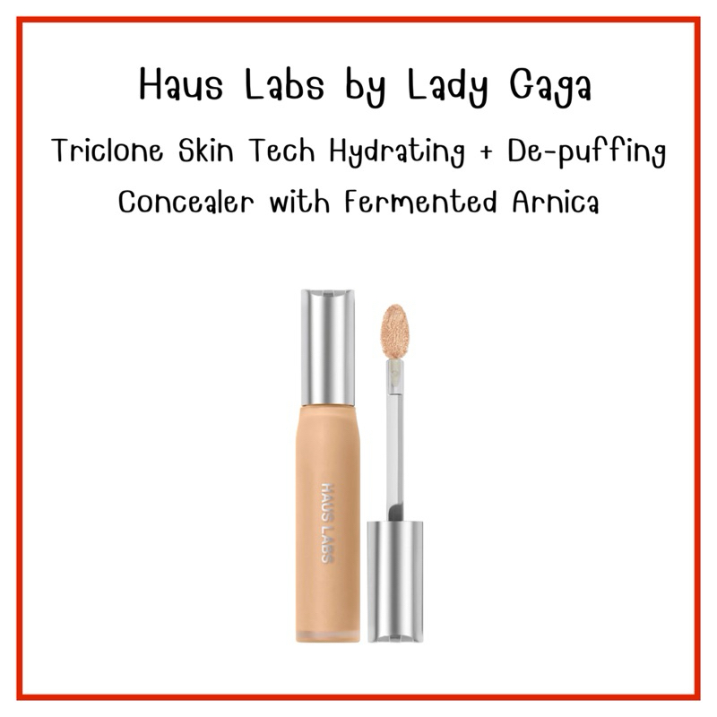 🇺🇸Preorder🇺🇸 Haus Labs by Lady Gaga Triclone Skin Tech Hydrating + De-puffing  Concealer แท้100%