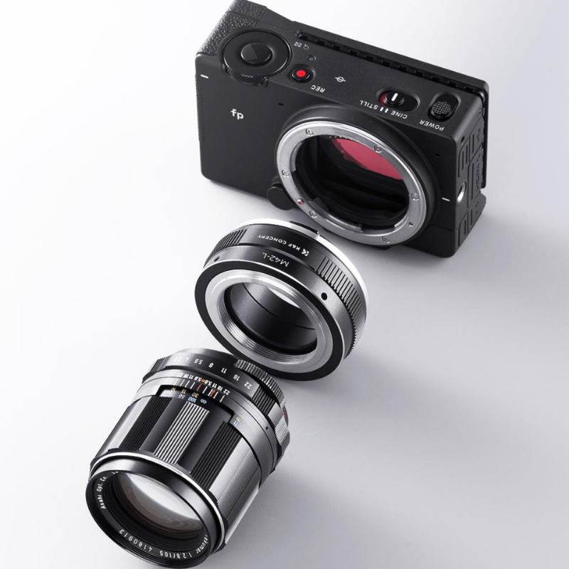 K&F M42-L Lens Adapter to Leica SL/T ,Sigma FP ,Panasonic S1 L-mount Camera (KF06.476)