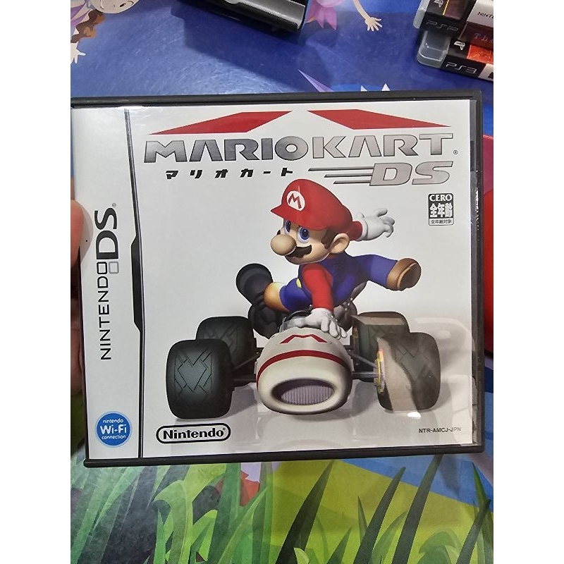 แผ่นแท้ ds mario kart ครบกล่อง สภาพดีมีคู่มือ