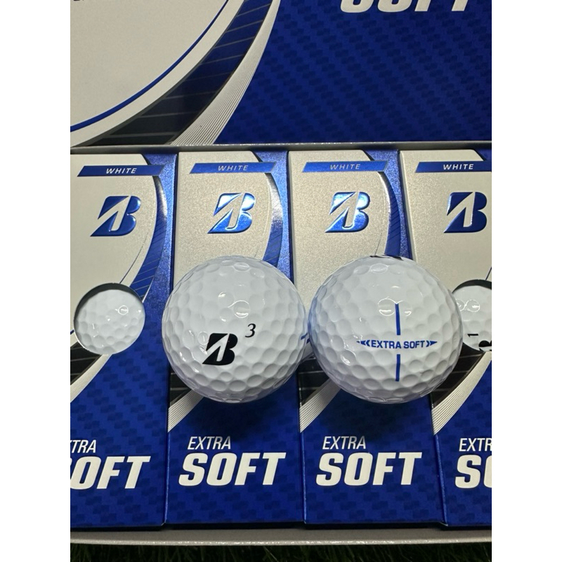 ลูกกอล์ฟ Bridgestone Extrasoft รุ่นใหม่ 1 กล่อง 12 ลูก