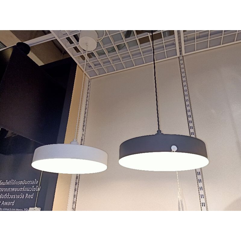 IKEAshopping IKEA NYMANE นีโม้เนอ โคมไฟแขวนเพดาน LED,  38 ซม