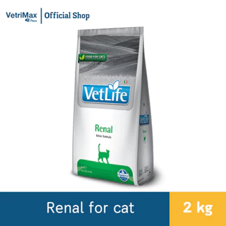 EXP04/27 Vet Life Renal For Cat ใช้ประกอบการรักษาที่มีภาวะไตวายเรื้อรังหรือชั่วคราว 2 kg