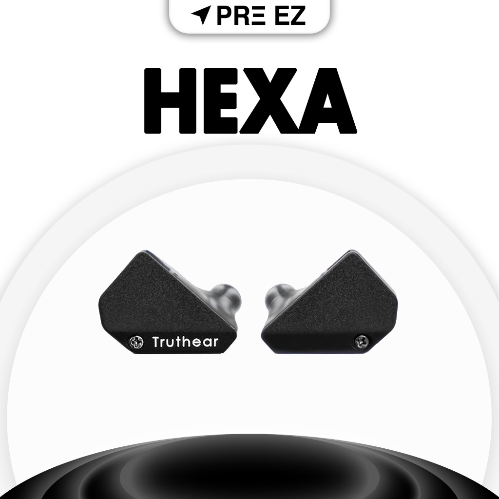 พรีออเดอร์ ! Truthear Hexa 1DD + หูฟังไฮบริด3BA พร้อมหูฟังสายเคเบิล 0.78 2Pin