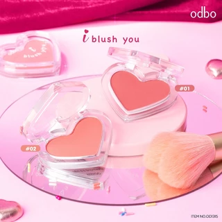 ODBO I BLUSH YOU OD1315 บลัชหัวใจ สีสวยละมุน