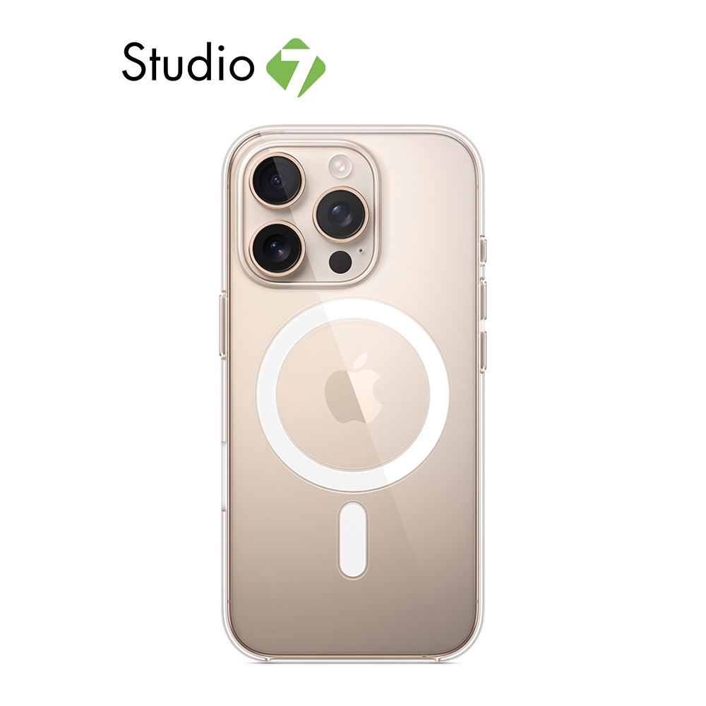 Apple iPhone 16 Pro Clear Case with MagSafe by Studio 7
