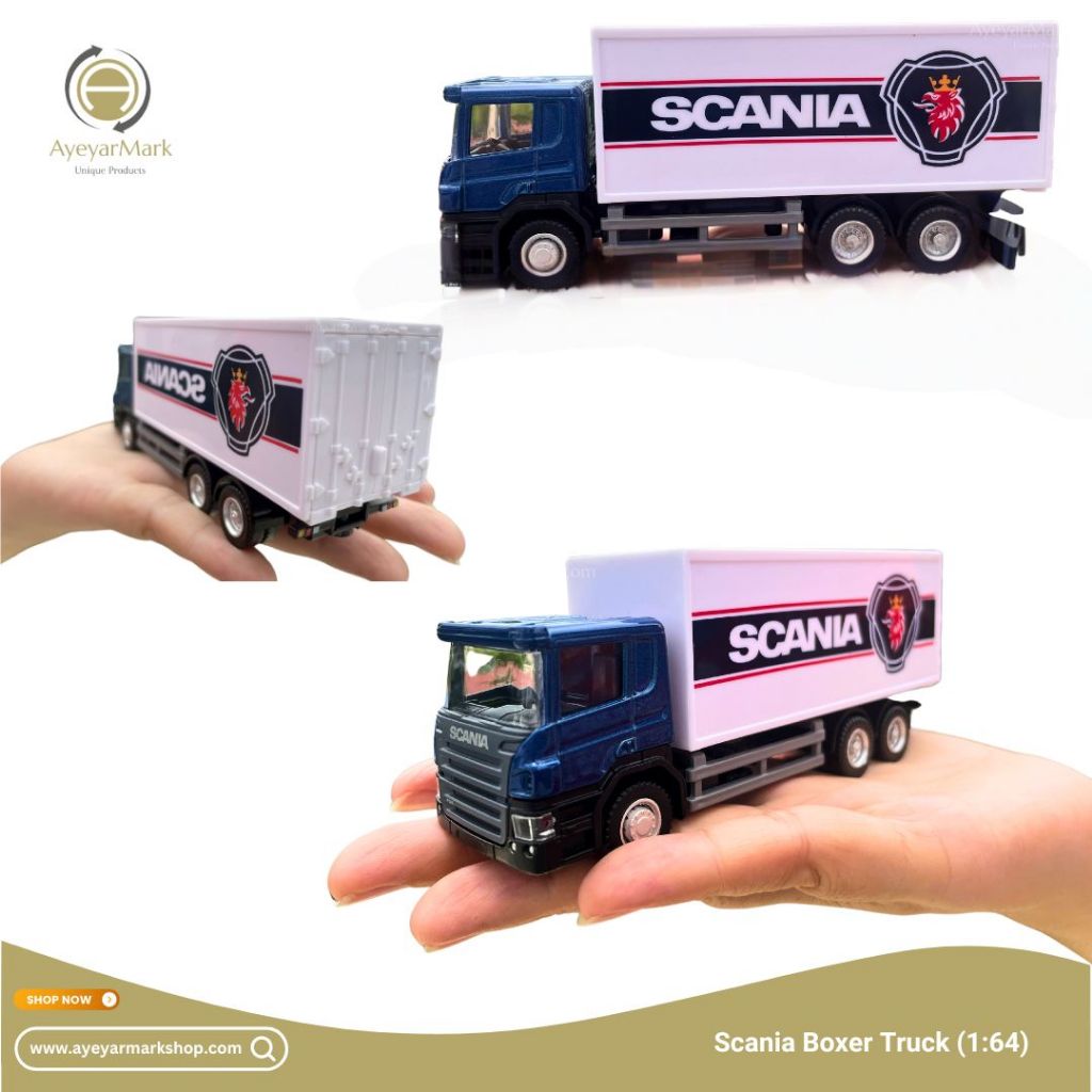 RMZ City Scania Boxer Truck (1:64)