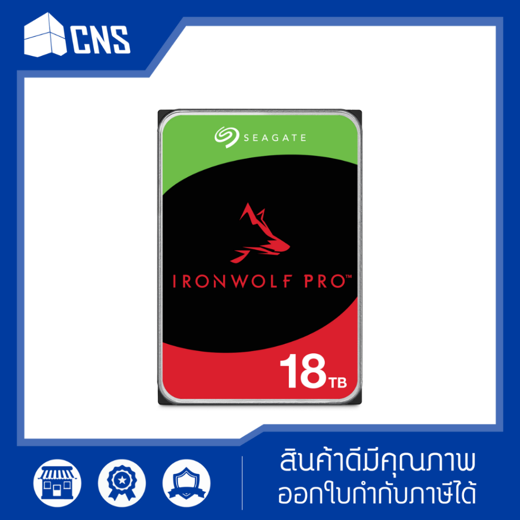 SEAGATE - SGT-ST18000NT001 IRONWOLF PRO HDD3.5"18TB SATAIII