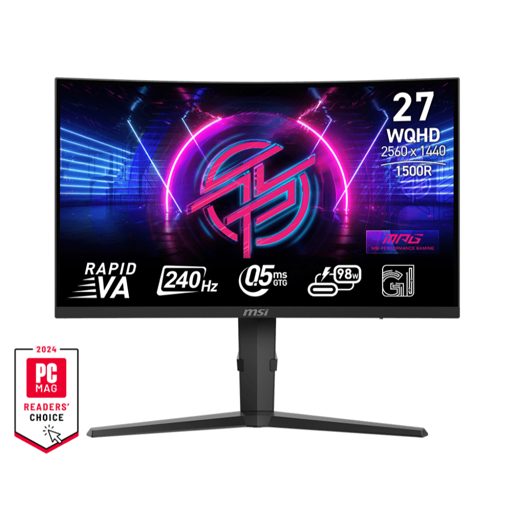 MSI MPG 275CQRXF Monitor 27" (68.58 cm) 240Hz , 2560x1440 (WQHD) จอคอมพิวเตอร์