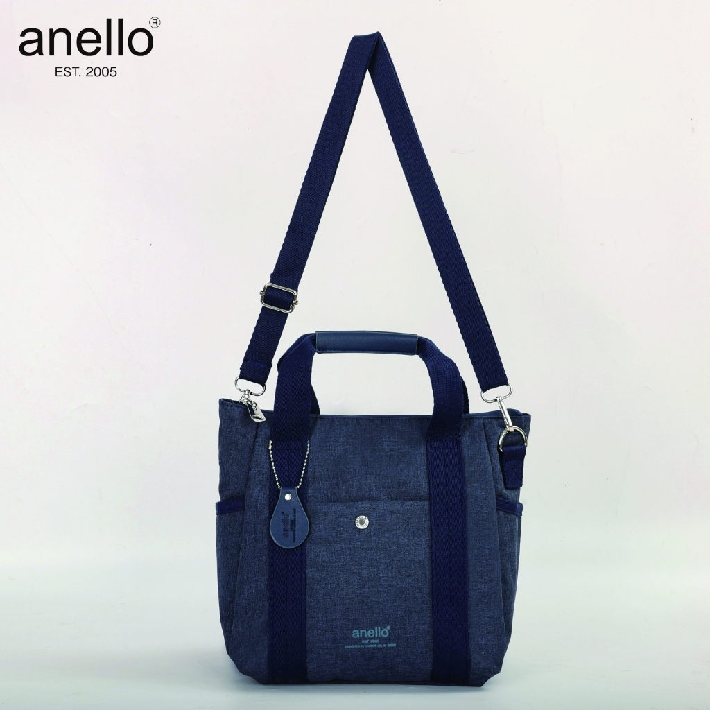 พร้อมส่ง กระเป๋าสะพายข้าง/ถือ สะพายไหล่ anello ผู้หญิงแฟชั่น ช่องเยอะปรับสายได้ 967 ผ้ากันน้ำ100% แบบใหม่ ใส่ได้ทุกสไตล์