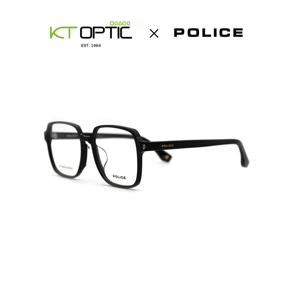 POLICE EYEWEAR แว่นตาทรงสี่เหลี่ยม รุ่น VPLM96K