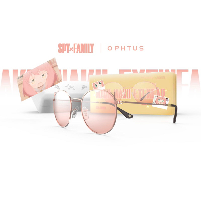 (พร้อมส่ง)OPHTUS SPYxFAMILY WAKU WAKU EYEWEAR แว่นอาเนีย สปายแฟมมิลี่
