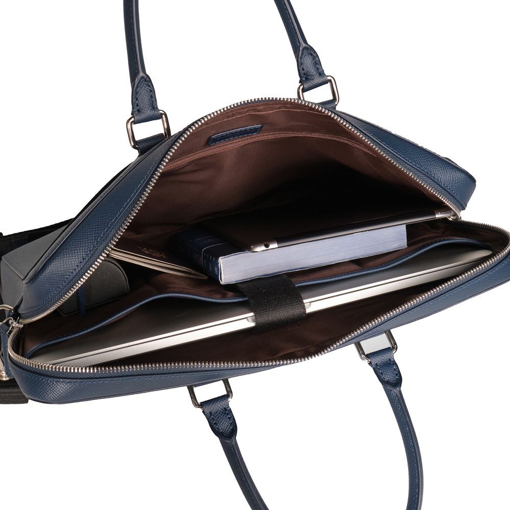 TAKEO KIKUCHI กระเป๋าถือ SAFFIANO BUSINESS BAG