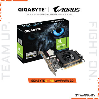 GIGABYTE GeForce GT 710 Low Profile 2G (VGA Card) GV-N710D3-…