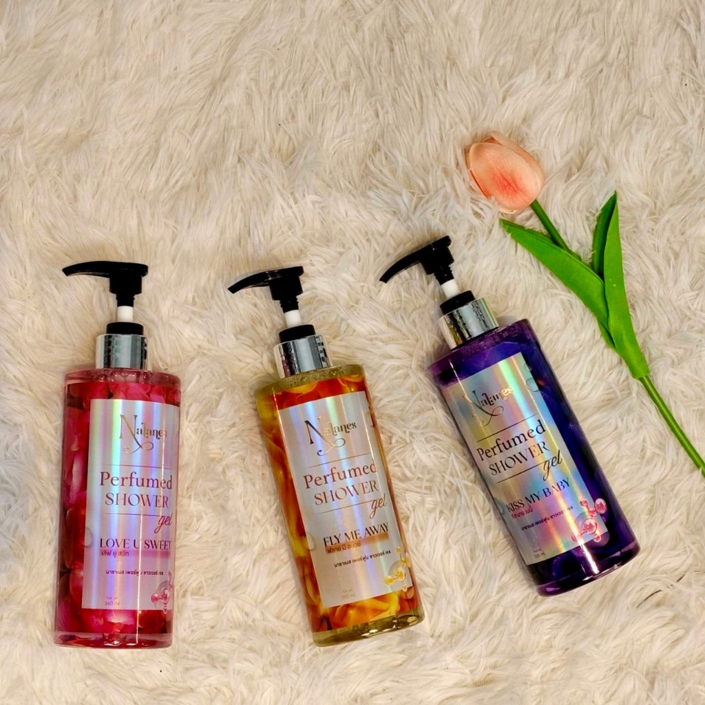Nalanes perfume shower gel เจลอาบน้ำตัวหอม นาราเนส เพอร์ฟูม ชาวเวอร์ เจล 380ml