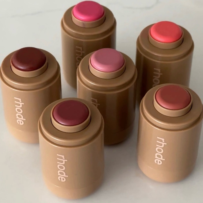พร้อมส่ง! ❤️ rhode pocket blush 5.3g สี freckle/piggy/sleepy girl/toasted teddy/spicy marg/juice box