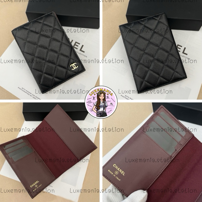 👜: New!! Chanel Passport Holder‼️ก่อนกดสั่งรบกวนทักมาเช็คสต๊อคก่อนนะคะ‼️