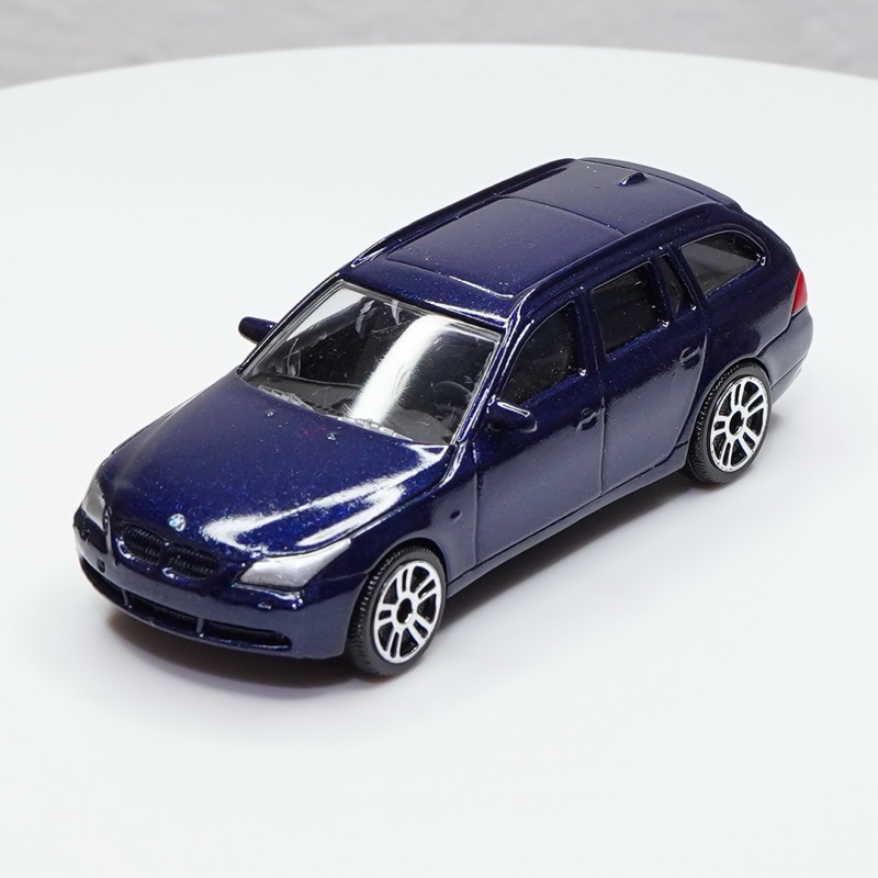โมเดลรถเหล็ก มาจอเร็ตต์ Majorette BMW 5 Touring E61 M5 สีน้ำเงิน ล้อตรง