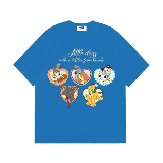 เสื้อยืดโอเวอร์ไซส์ QL ดิสนี่หัวใจ