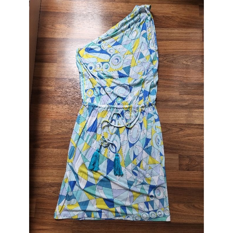 Emilio Pucci one shoulder dress