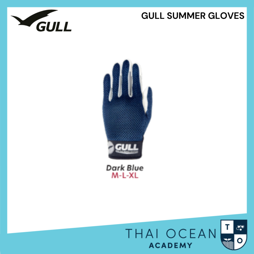 GULL SUMMER GLOVES MEN ถุงมือดำน้ำ สำหรับผู้ชาย ราคา ถูกที่สุด ดีลบีเคเค แกลเลอรีภาพที่ 6