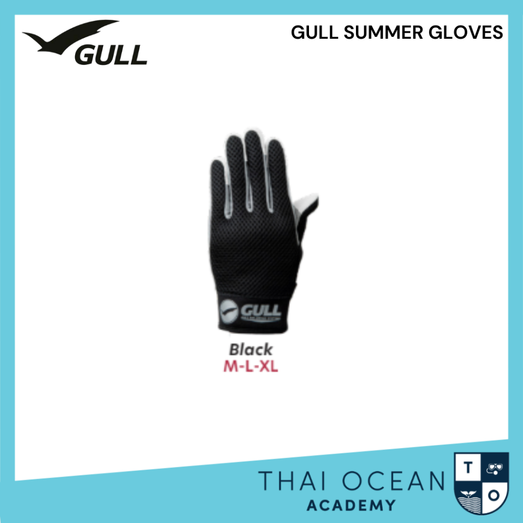 GULL SUMMER GLOVES MEN ถุงมือดำน้ำ สำหรับผู้ชาย ราคา ถูกที่สุด ดีลบีเคเค แกลเลอรีภาพที่ 3