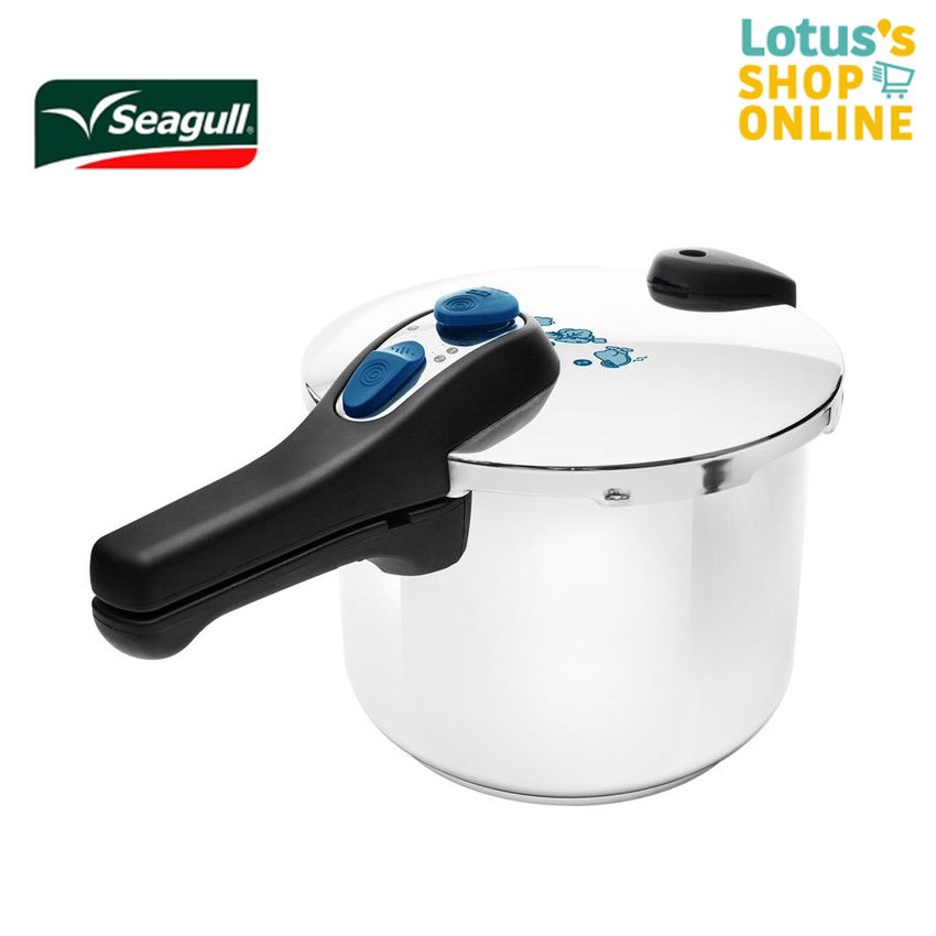 ซีกัล หม้ออัดแรงดัน ความจุ 6 ลิตร / 8 ลิตร สีเงิน SEAGULL PRESSURE COOKER 6 L / 8L SILVER