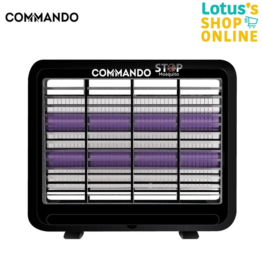 คอมมานโด เครื่องดักยุง 2W รุ่น HUNTER V1 สีดำ COMMANDO MOSQUITO KILLER HUNTER V1 2W BLACK
