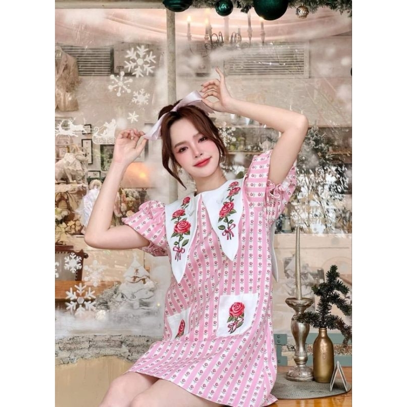 BLT BRAND : MINI DRESS SIZE M มือ2