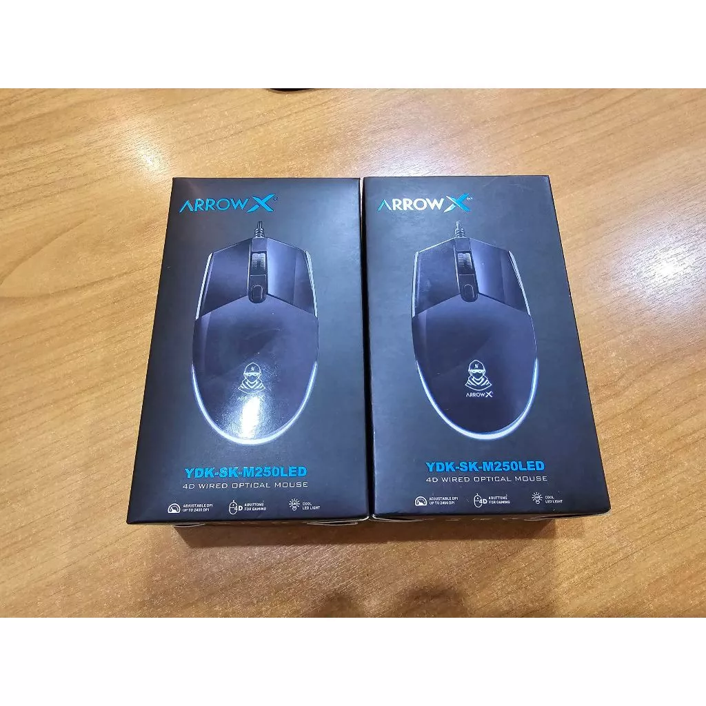 ARROWX Optical เมาส์ทำงาน แบบสาย รุ่น M250 thumbnail 3