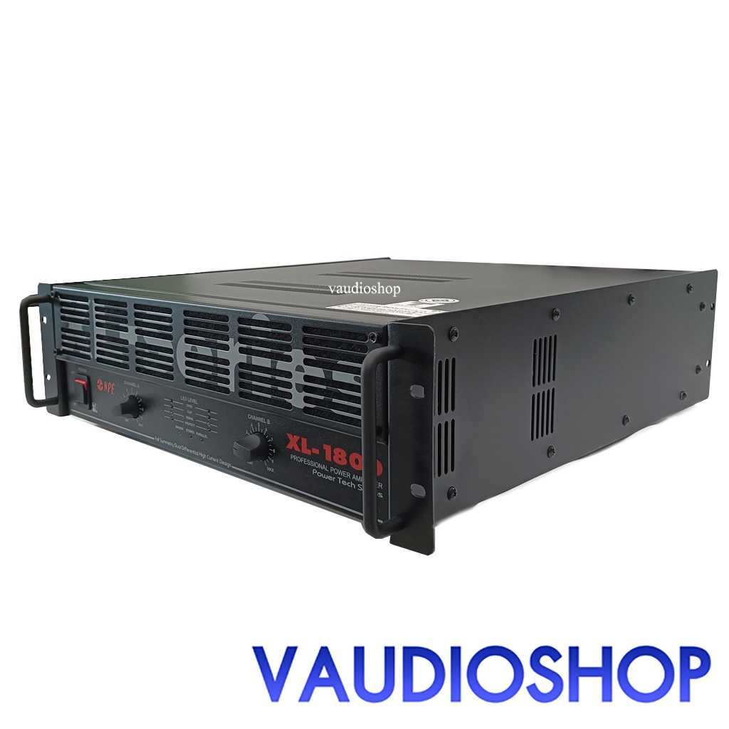 NPE XL-1800 เพาเวอร์แอมป์ 1800W เครื่องขยายเสียงคุณภาพสูง
