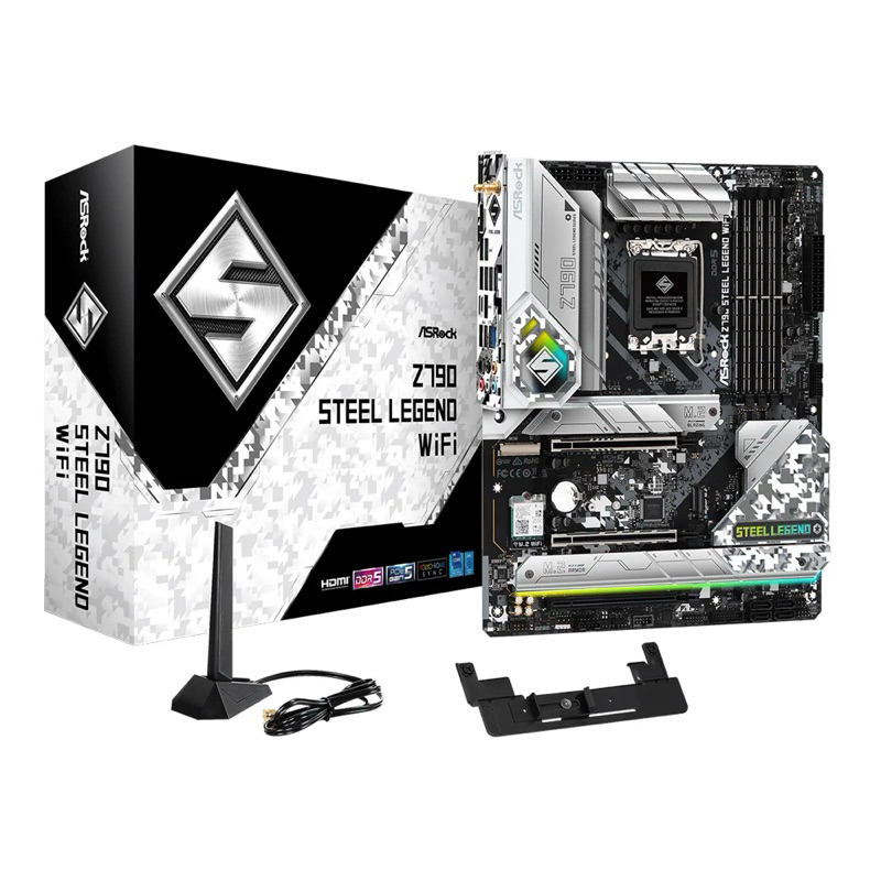 MAINBOARD (เมนบอร์ด) 1700 ASROCK Z790 STEEL LEGEND WIFI (DDR5) ประกันศูนย์ไทย พร้อมส่ง
