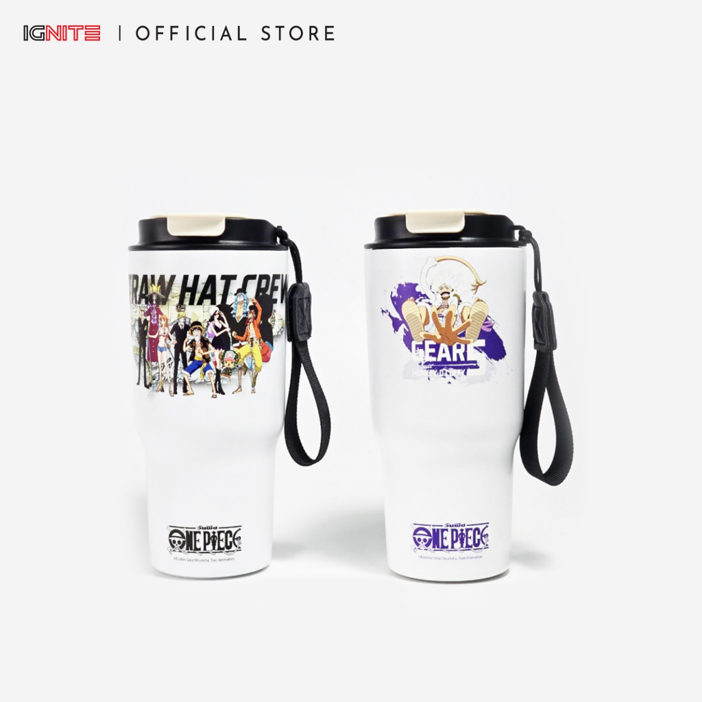 [พร้อมส่ง] ONE PIECE : Tumbler แก้วน้ำสแตนเลสวันพีซ Stainless steel วันพีซ ลูฟี่ Size 20 oz. ลิขสิทธิ์แท้ 100%