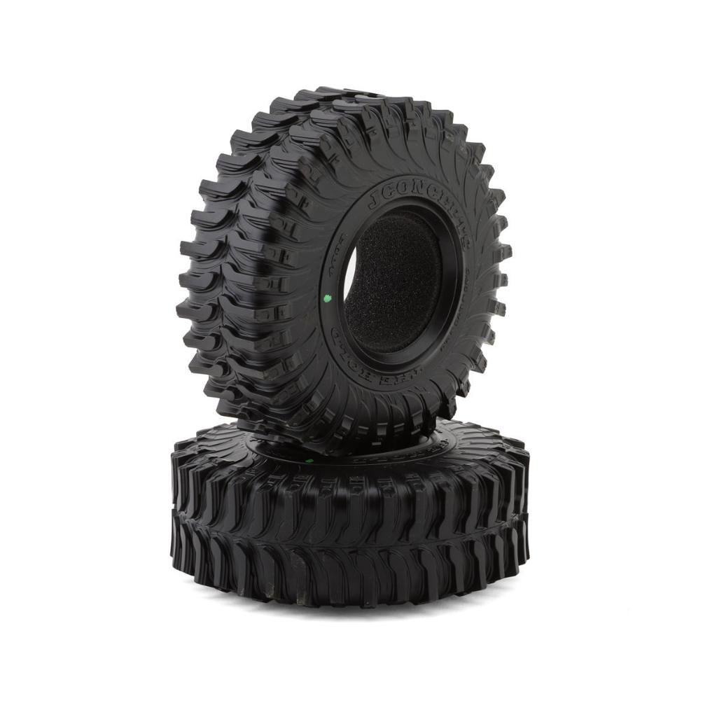 JConcepts The Hold 2.2" 1/10 Rock Crawler Tires (2วง) (5.25" - Class 3) (Green) 4093-02