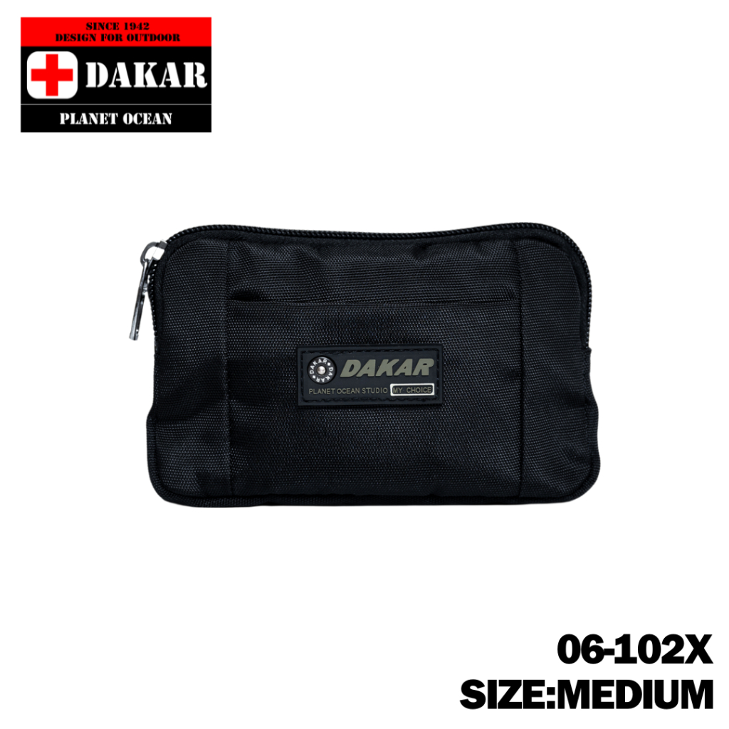 DAKAR กระเป๋าคล้องเข็มขัด (ขนาดกลาง) / คาดเอว รุ่น 06-102X