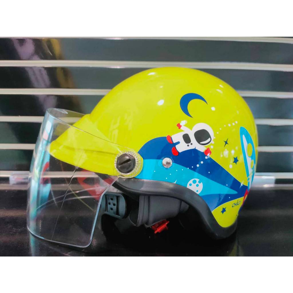 หมวกกันน็อก : HELMET CHILD 53Cm GLOSSY STAR (H2C)