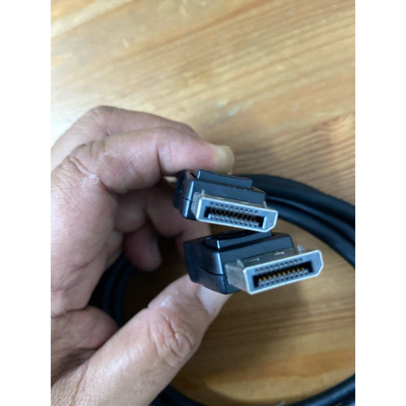 สายDP สายแท้ติดมากับจอ AOC ต่อการ์ดจอคอมพิวเตอร์ ยาว 1.8 เมตร สายมือสอง