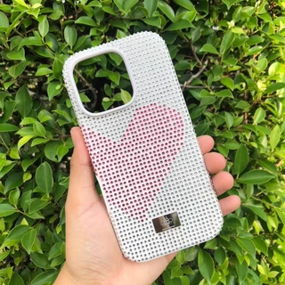 เคสใช้สำหรับไอโฟน 17/ 16 / 15 / 14 / โปร / โปรแมกซ์ Case MEEPHONE Lucian Glitter เคสเพชร หัวใจ (THพร้อมส่ง)