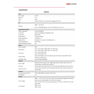 HIKVISION กล้องวงจรปิด Wi-Fi KIT NKS422W0H / NKS422W03H / NKS422WBH / NKS422WBPH - แบบเลือกซื้อ