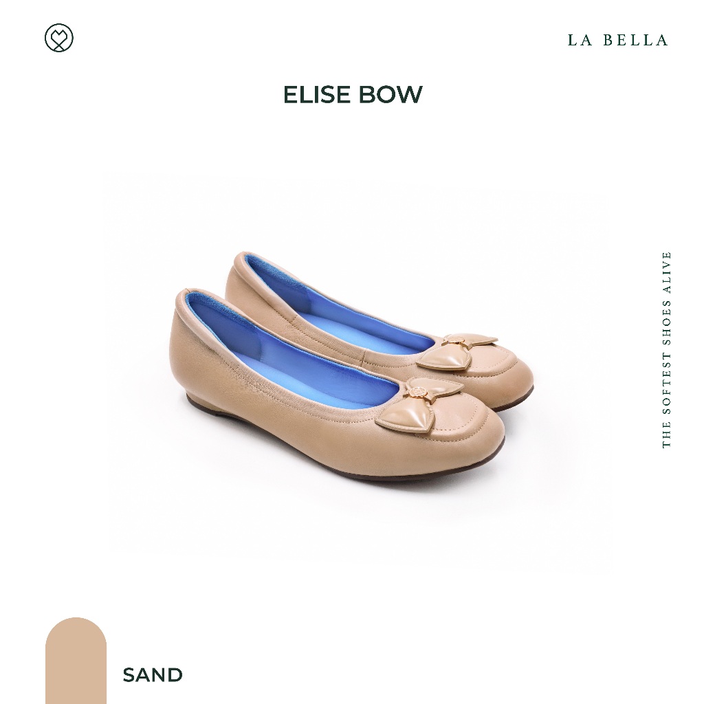 LA BELLA รุ่น ELISE BOW - SAND