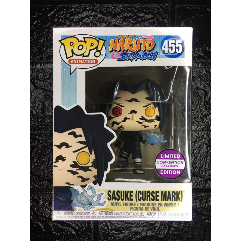 ✨พร้อมส่ง✨ ของแท้ 💯 Funko Pop Naruto - Sasuke Curse Mark [Exclusive] 455
