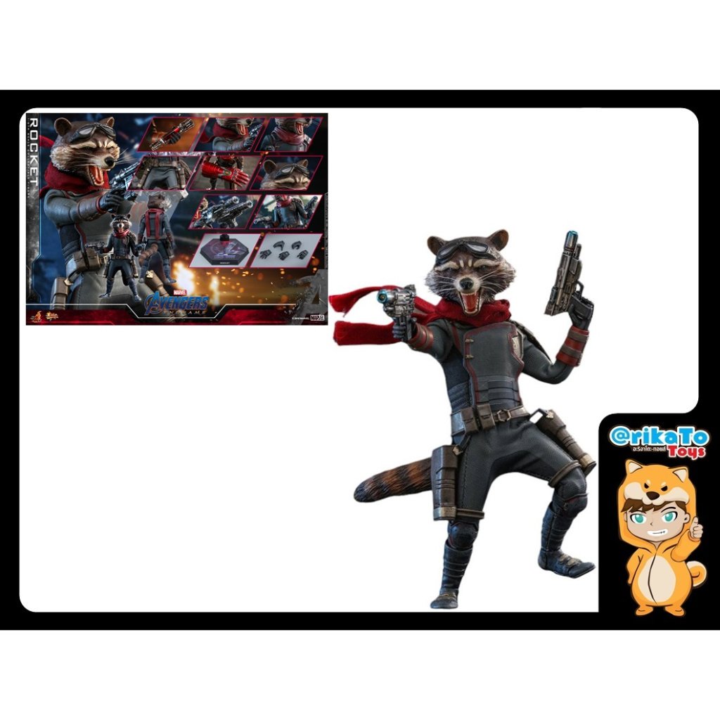 Hot Toys Avengers: Endgame - Rocket [ของแท้💯%(#MMS548)]