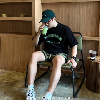 TOMORROW- เสื้อOVERSIZE/Premium รุ่น T-2001 MUST BE BRTTER