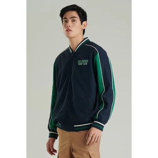 Mc jeans เสื้อแจ็คเก็ตบอมเบอร์ Unisex แขนยาว สีกรมท่า MJCP078