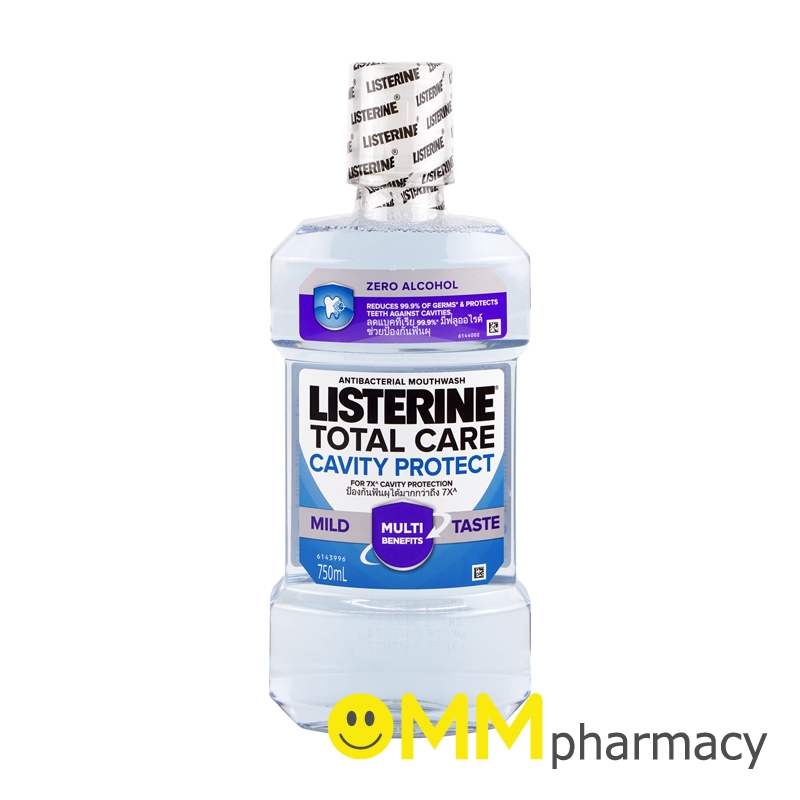 LISTERINE TOTAL CARE CAVITY PROTECT 750ML.