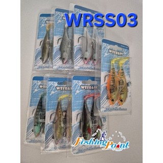 ปลายาง weebass 3 นิ้ว WRSS03 1 แพ็ค มี2ตัว